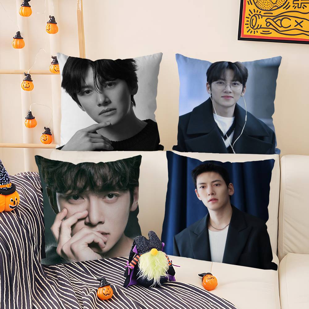 J-Ji C-Chang Wook Наволочка для дома, общежития, спинки стула, короткий плюш, двусторонняя печать, подушка для офиса, время для сна