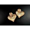 Boucles d'oreilles fantaisie Cœur et Perles