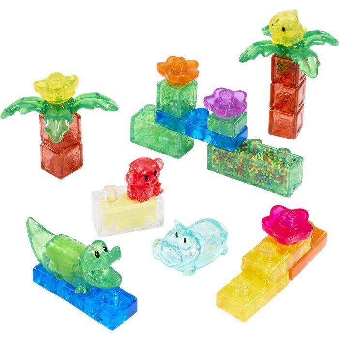 Jelly Blox Jungle Set - blocs sensoriels - GOLIATH - 24 pièces - dès 2 ans