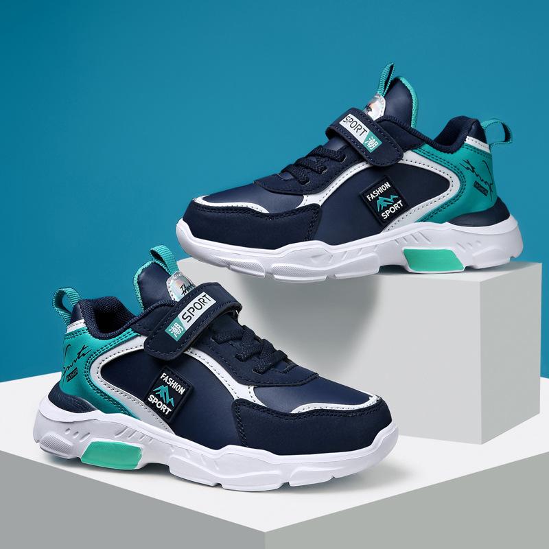 Летняя детская модная спортивная обувь для бега для мальчиков, дышащая уличная обувь для отдыха, легкие кроссовки