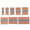 25PCS Wire Connector 222 3/4/5 Pin Splicing Terminal Blocks Led Strip Lighting Electric Quick Connectors Conductor Conector