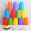 Children's Quick Stacking Battle Stacking Cup Hand Speed Competitive Game Interactive Challenge Toy Children's Thinking Concentration Training