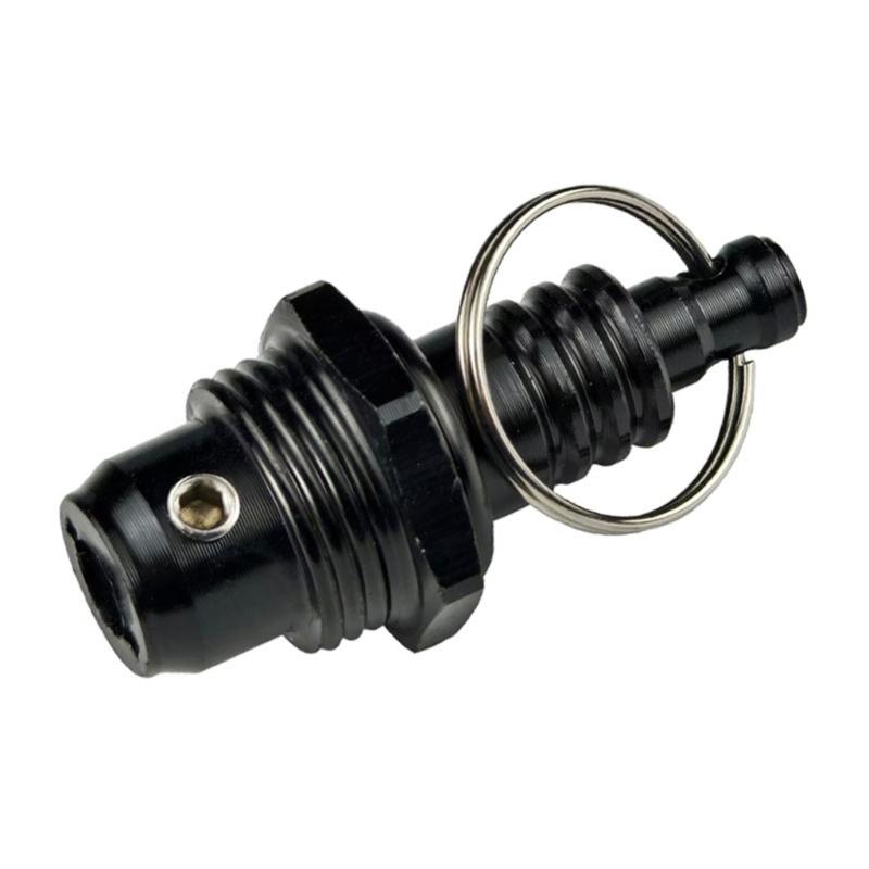 Industrial Strength Detachable Rotating Keychain with Quick Release Mechanism For Motorcycle Accessories Aluminum Alloy