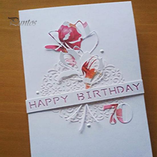 Цветок металлический трафарет DIY скрапбук тиснение бумажные карты ремесло перфоратор трафарет