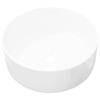 VidaXL Round Ceramic Sink White 40x15 Cm Countertop Basin Bathroom 142342