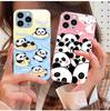 Чехол Cute Panda ProMax Liquid Glass для Apple 11/12/13 с периферийным устройством National Treasure Mini