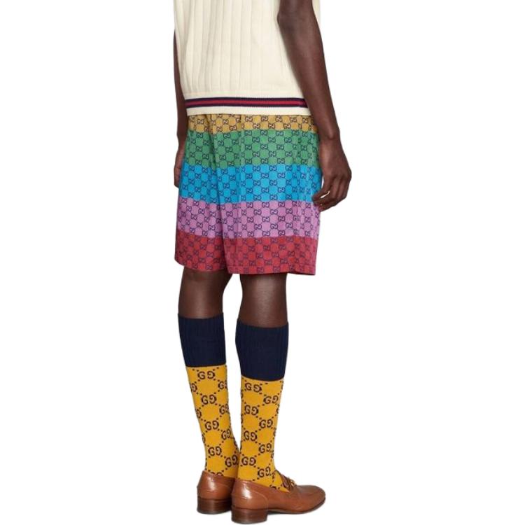 GUCCI SS23 Casual Shorts Men's Multicolor 660291-XHAD5-4206