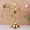 1pcs European Style Metal Candle Holders Wedding Decoration Candle Centerpiece Candlesticks