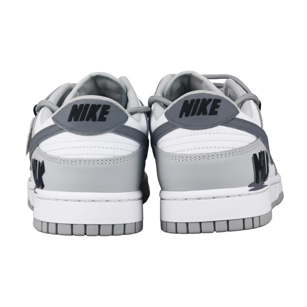Nike Кроссовки Dunk Graffiti с амортизацией, износостойкие, низкие, для скейтбординга, мужские, бело-серые DD1391-103(Команда58-)