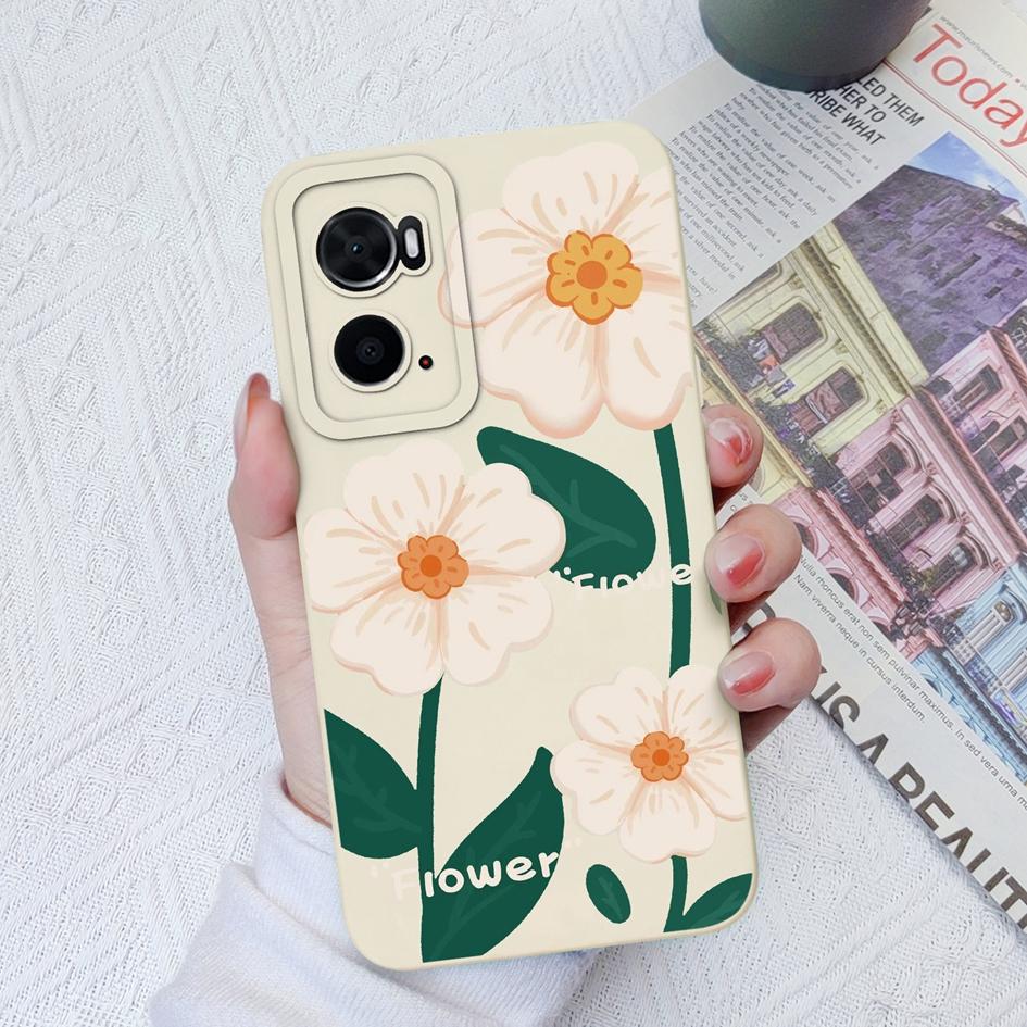 Phoone Case For OPPO A76 A73 A93 A74 A96 A78 A94 A8 A9X Cover Fashion Design Avocado Shockproof Screen Protector Matte Soft Silicone For OPPO Bumper