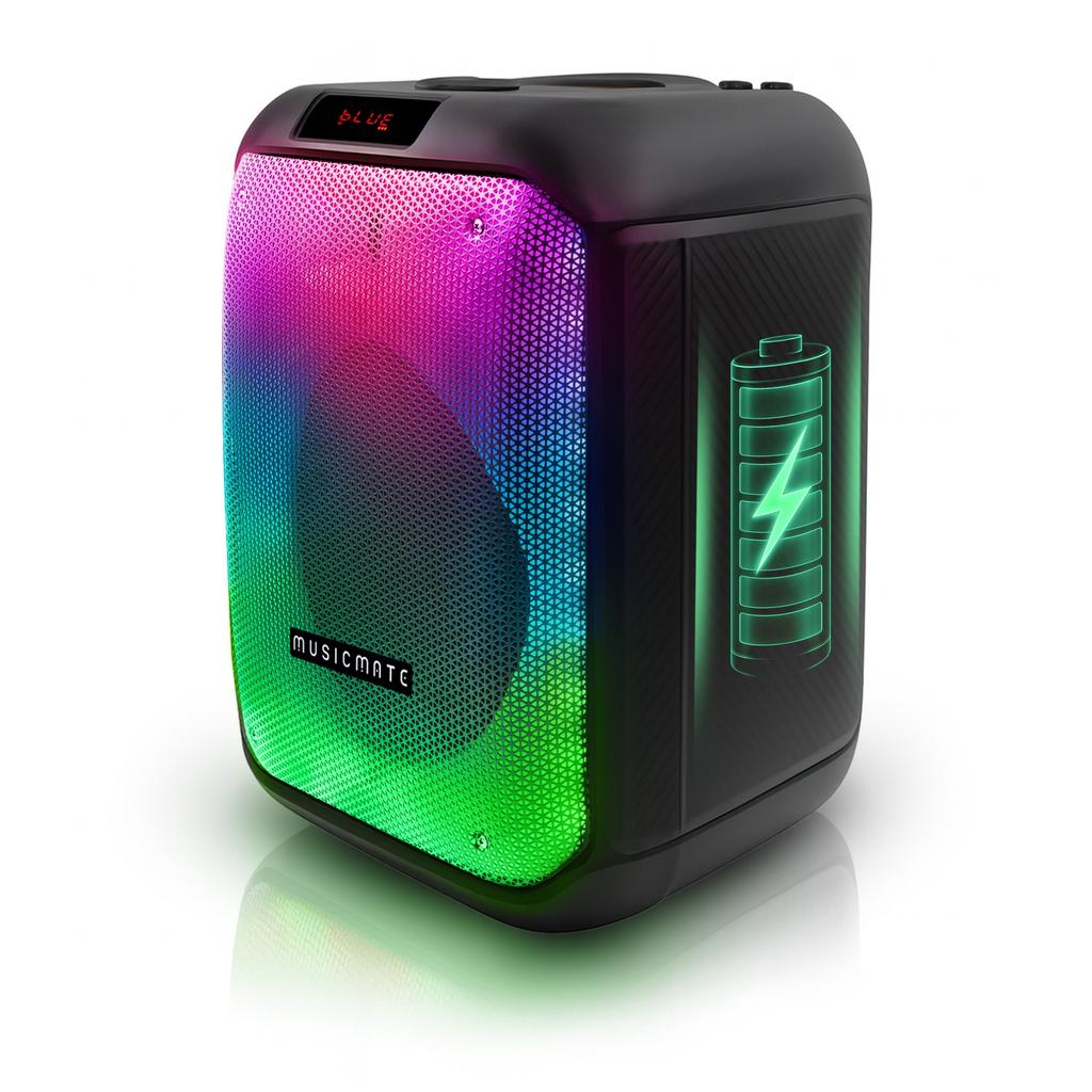 MusicMate MM-SC1000 PartyPowerX Sound System