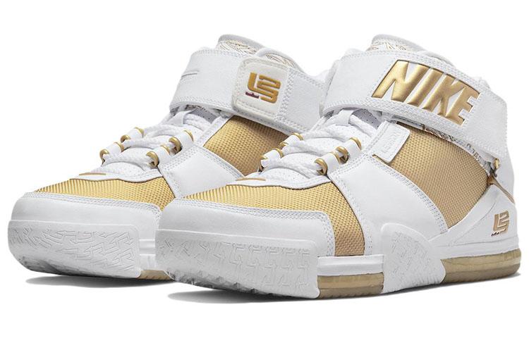 Nike Баскетбольные кроссовки мужские Zoom Lebron 2 Retro 'Maccabi' 2022 DJ4892-100