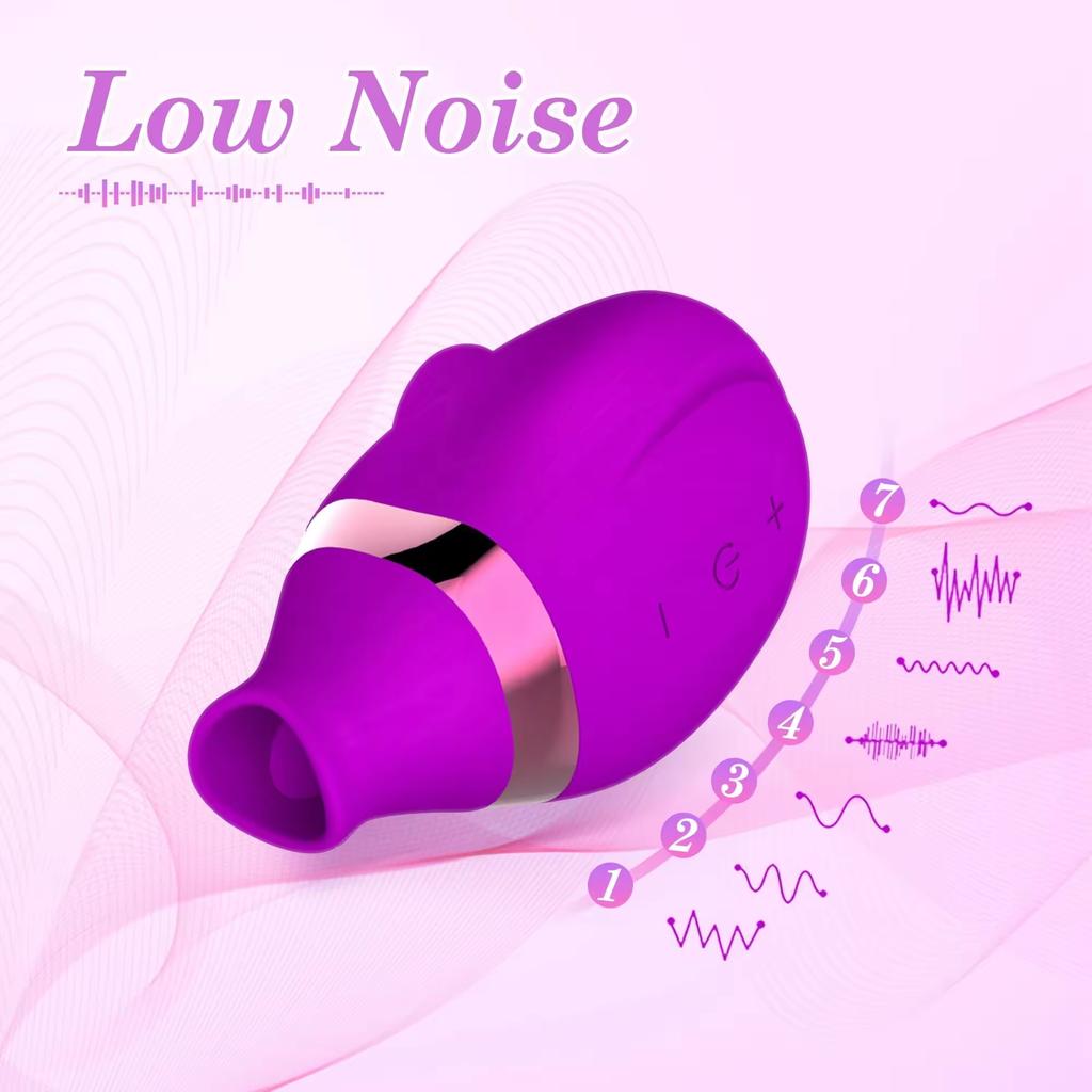 Mini Nipples Clit Sucker Adult Sex Toy Breast Massage Sucking Vibrator with Vibrating G-spot Clitoris Stimulator