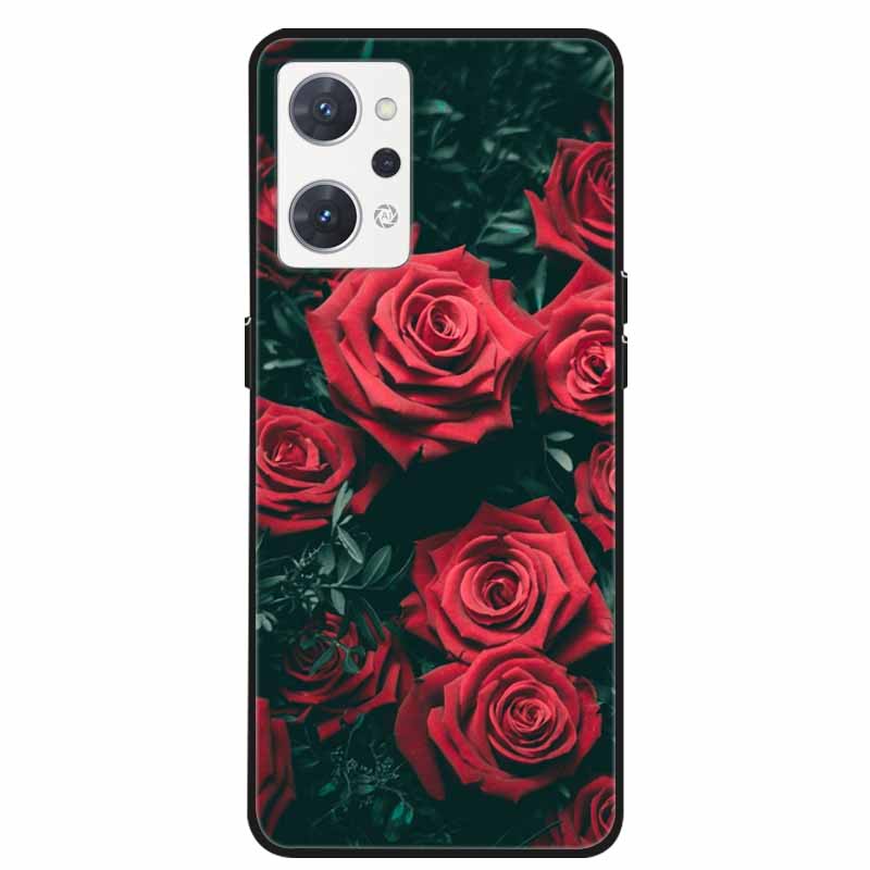 Для Oppo Reno 7A 9A Чехол Накладка на телефон Мягкий силикон Ударопрочный ТПУ Funda На Для Oppo Reno9 A 5G Защитный Capa Reno7 A / Reno9A