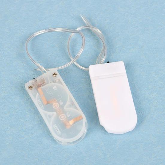 Yousheng 5 шт. Батарейный отсек с плоской откидной крышкой, два элемента CR2032, последовательное соединение, переключатель, батарейный кейс для небольших устройств