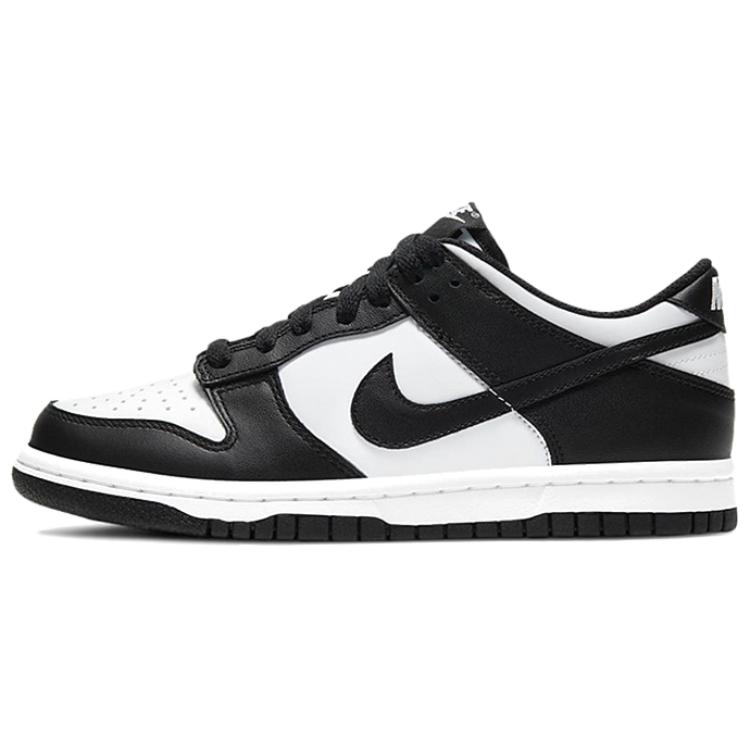 Nike Dunk Abrasion Resistant Abrasion Resistant Low top Skateboard Shoes Women's Black Pink CW1590-100(Team1573--)