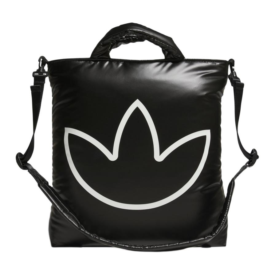 Adidas Originals Glossy Fashion Sports Zipper Shoulder Crossbody Handbag Unisex Handbags Black JW1715