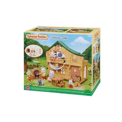 Набор фигурок домика на берегу озера Sylvanian Family 5451, 1 комплект, популярные корейские игрушки