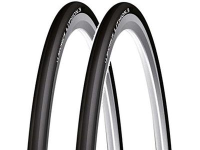 Комплект из 2 шин MICHELIN LITHION 3 700C (черный, 700×25с) [элемент]