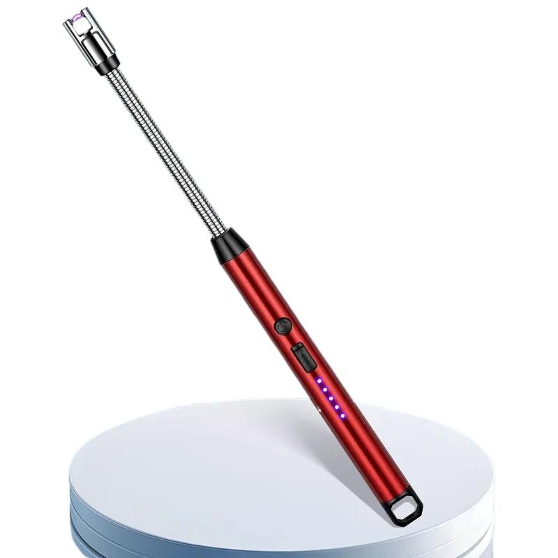 Arc Electric Pulse Lighter Kitchen Gas Stove Fierce Stove Natural Gas Candle Rechargeable Ignition Gun Plasma Smoking Accessorie