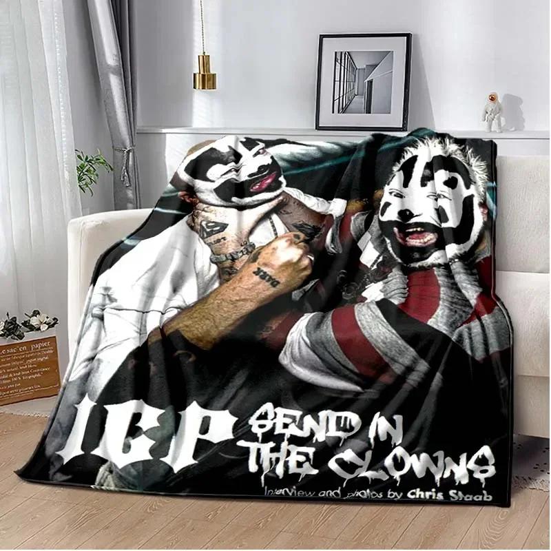Insane Clown Posse Band ICP Juggalo fasygo Blanke, también se puede utilizar como sábana de cama, Toalla de baño, mantas de