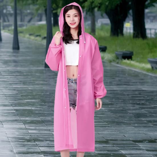 Дождевик с капюшоном, непроницаемый утолщенный водонепроницаемый дождевик унисекс, универсальный для туризма, пешего туризма, дождя, пончо, дождевик, дорожные принадлежности