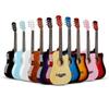 38-inch Folk Acoustic Guitar Beginners Practice Guitar and Popular Guitar