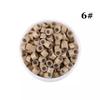 Cross 4020 Aluminum Silicone Buckle for Wig and Hair Extension with Laser Gold Thread