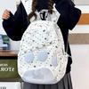 Школьная сумка корейская версия мультяшная звезда кошачья лапа рюкзак сумка женский нишевый дизайн модный милый универсальный большая вместимость студенческая сумка