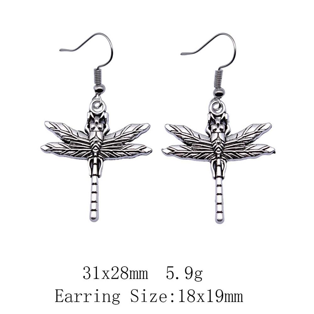 Выпускные серьги Ювелирные изделия Стрекоза Бабочка Серьги-подвески и висячие серьги Сувенирные серьги в стиле бохо