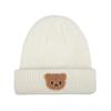 Cute Cartoon Bear Knitted Baby Hat Soft Warm Crochet Infant Toddler Beanie Kids Boys Girls Autumn Winter Pullover Cap