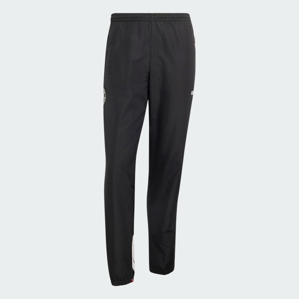 adidas Мужские вязаные спортивные штаны черные с умеренной манжетой
