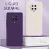Квадратный жидкий силиконовый чехол для Xiaomi POCO F2 Pro, защитный мягкий чехол для задней панели телефона F2Pro, противоударный