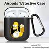 Чехол для Airpods 1 Pro3 2 3 Pro 4 Pro2 Чехлы для наушников Обложка Симпсоны