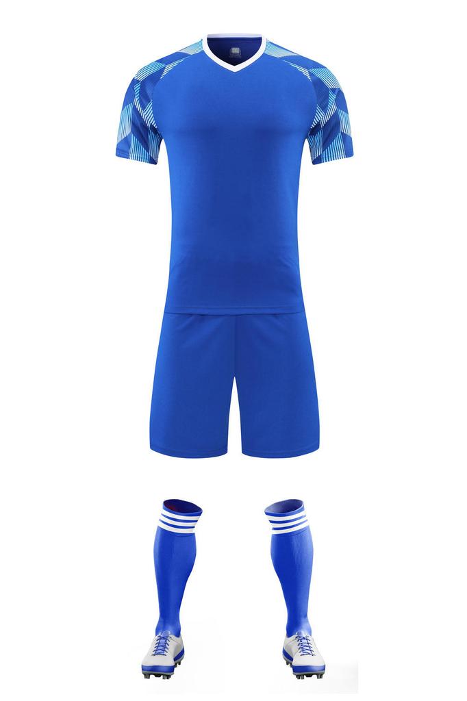 Новый футбольный костюм-майка мужская с коротким рукавом для взрослых, тренировочная майка команды Zq1001, быстросохнущая