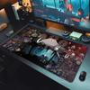 Игровой коврик для мыши Hollow Knight, аксессуары для игровой клавиатуры и мыши для ноутбука, коврик для ПК, синий цветок, кавайный коврик для стола, подарок для подростков