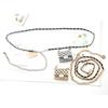 Book With Waist Chain Accessories Women'S Mini Metal Bag Decorative Chain Belt Belt Bag