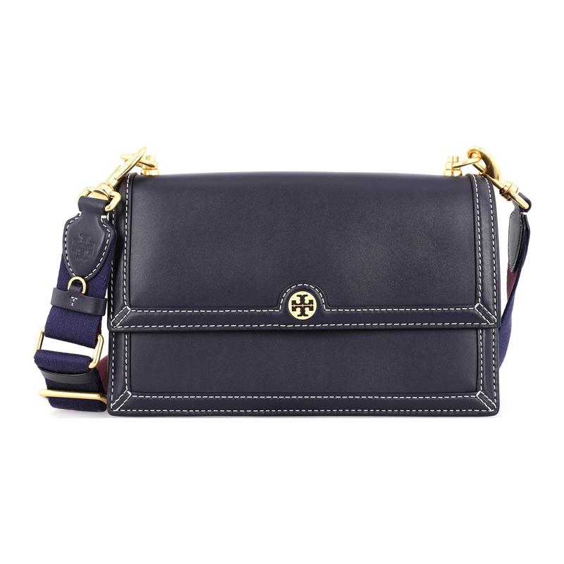 Tory Burch Tang Libaiqi T Монограмма матовая для поездок на работу свиданий универсальная регулируемый плечевой ремень кожаная сумка на плечо сумка через плечо 80766-458