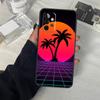Ретровейв Неоновое Пальмовое Дерево Чехол Для Samsung Galaxy A54 A34 A14 A36 A56 A06 A13 A53 A32 A12 A22 A52 A35 A17 A16 A55 A15