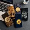 Чехол для Apple iPhone 13 12 Mini XS 11 Pro Max 7 8 Plus + XR SE 2022 2020 SE3 Чехол для телефона Биткоин BTC Деньги 100 Долларов
