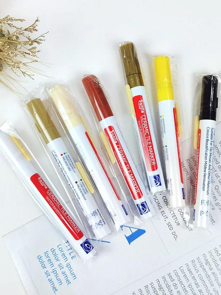 1 шт.   Керамическая плитка ванная комната настенная напольная плитка зазор цвет ремонт против плесени водонепроницаемый цвет для ремонта белой доски