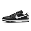 Nike Big Synthetic Leather, Leather Purple Abrasion Resistant Low top Skateboard Shoes Men's Black 355152-016(team1376-)