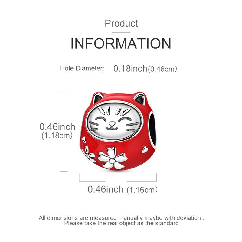 925 Silver Beads Bear Guinea Pig Owl Bee Sheep Dangle Fit Original Bracelet Making For Woman Jewelry DIY Gift