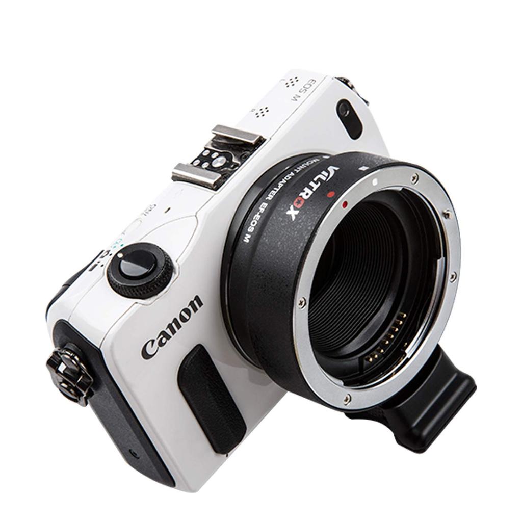 Адаптер для крепления объектива VILTROX, кольцо автофокусировки Canon EOS M Mount, регулируемая диафрагма, объектив Canon для Canon EOS Kiss M2 Kiss M M3 M5 M6 M6 Mark II M10 M50