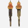 Черная бамбуковая флейта из тыквы C/bB Key Gourd Bamboo Flauta, легкая в игре для любителей музыки Хулуси