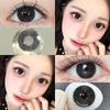 Цветные контактные линзы Black Beauty Pupil Натуральные линзы Цветные контактные линзы Синие контактные линзы Контактные линзы для глаз