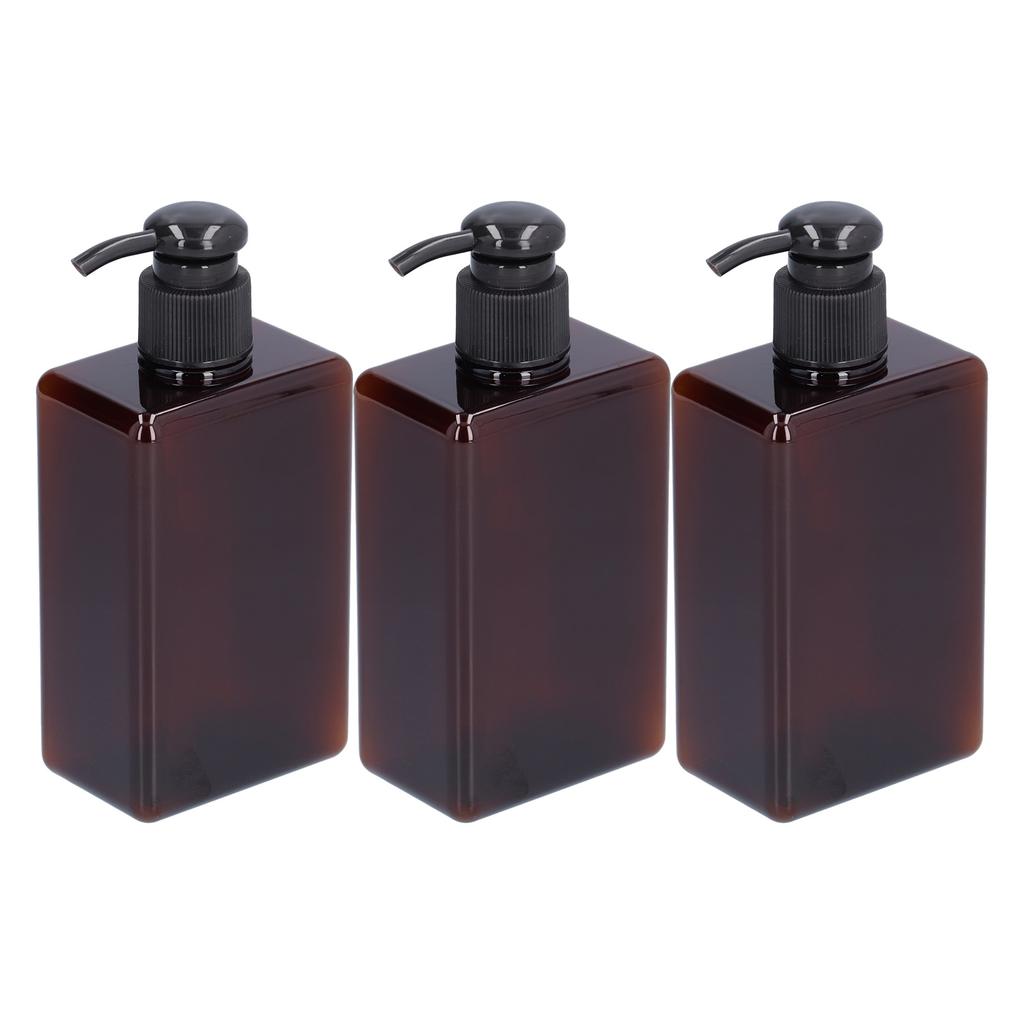3 шт. 280 мл бутылка с насосом пустой контейнер для жидкого мыла для рук пластиковый пресс-флакон для использования в путешествии