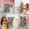 Daisy Waffle Towels, Floral Hand Towel, Floral Black & White Decor for Kitchen Bathroom, Gift for Hostess, Daisy Gift Dish Tea Towels,16x24 Inch.