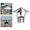 Chimney Cover Flue Guard Outdoor Use,Adjustable Weatherproof Fireplace Exhaust