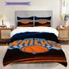 New York Knicks Bold Colors Dynamic Three-piece set(1 * duvet cover + 2 * pillowcase, without core)Duvet cover and pillowcase Soft and comfortable